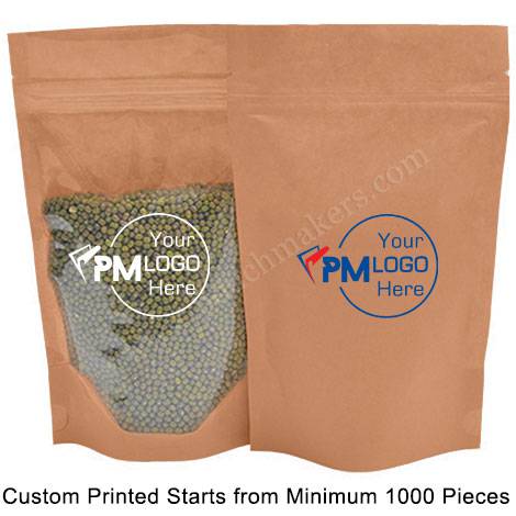 Stand Up Pouch with Zipper