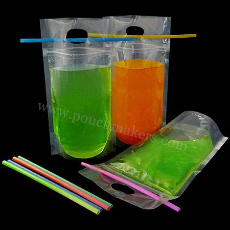 Juice Packaging Spout Pouches for Cocktail Packaging