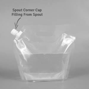 16mm Spout Pouches (Corner Spout / Filling From Spout)