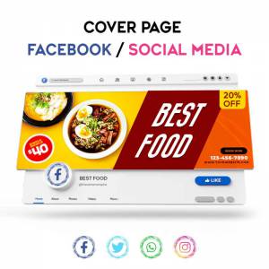 Cover Page - Facebook / Social Media Design Services - Graphic Design Services