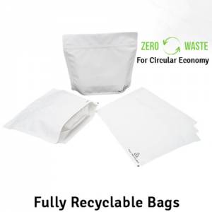 Recyclable Stand Up Pouches Wider Width Size
