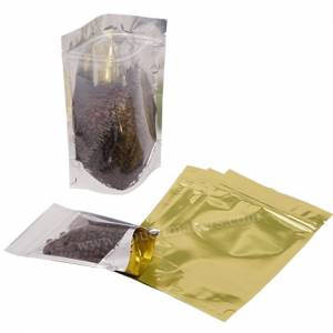 Foil Clear Stand Up Pouch