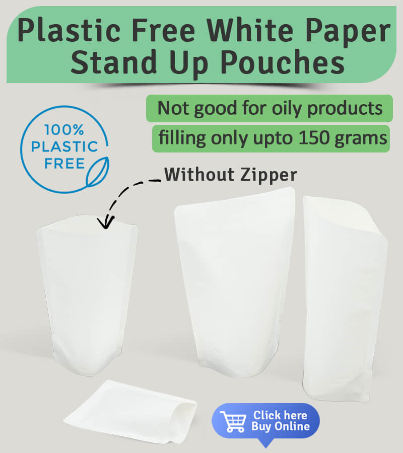 Plastic Freee Stand Up Pouches