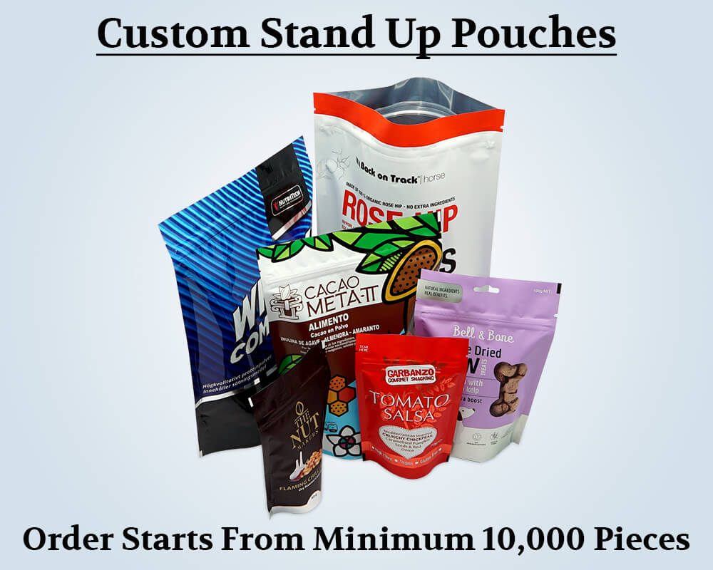 Custom Stand Up Pouches